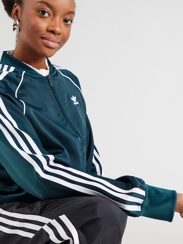 Veste de survêtement 'SST Adicolor' ADIDAS ORIGINALS en vert