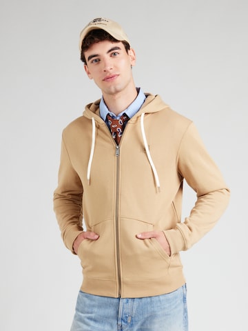 SCOTCH & SODA - Casaco em moletão em bege: frente