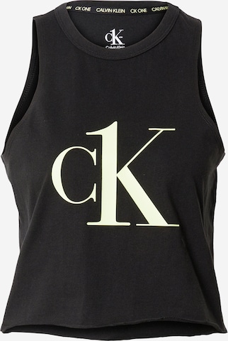 Calvin Klein Underwear - Camisa de pijama em preto: frente