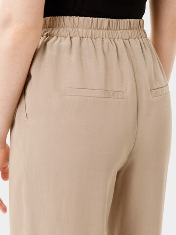 Les Lunes Wide leg Broek 'GEORGIA ' in Beige
