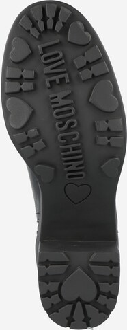 Chelsea Boots 'BIKER' Love Moschino en noir