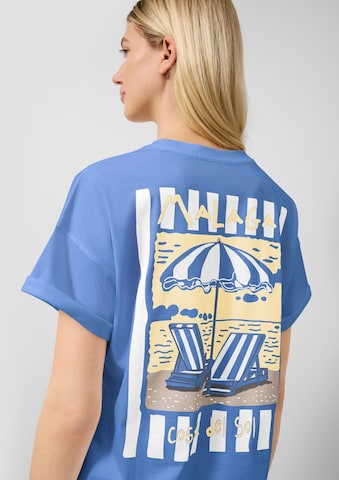 T-shirt QS en bleu
