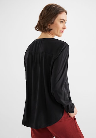 STREET ONE Bluse 'Bamika' in Schwarz