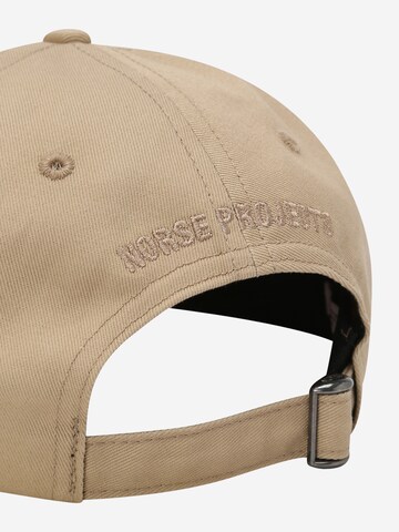 NORSE PROJECTS Czapka z daszkiem w kolorze zielony