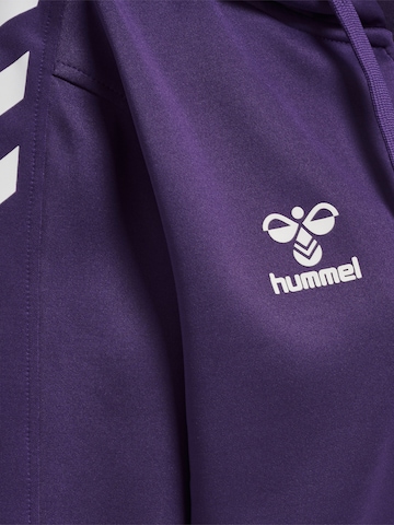 Hummel Sportsweatjacke in Lila