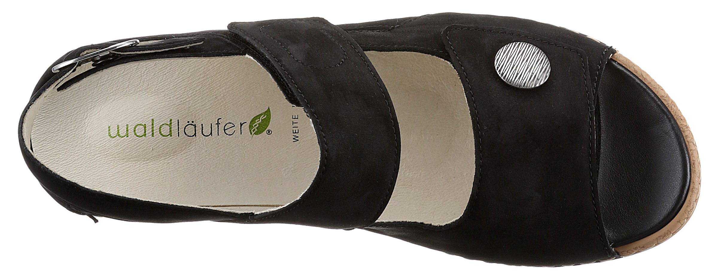 WALDLÄUFER Sandals in Black