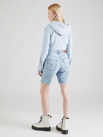 LEVI'S ® Szabványos Farmer 'Ribcage Bermuda Shorts' - kék
