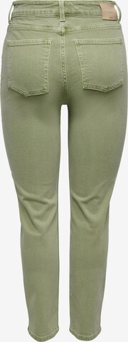 ONLY Slimfit Jeans in Groen