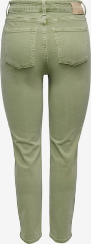 Coupe slim Jean ONLY en vert