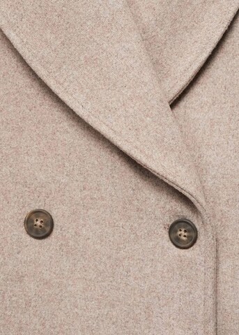 MANGO TEEN Between-Seasons Coat in Beige