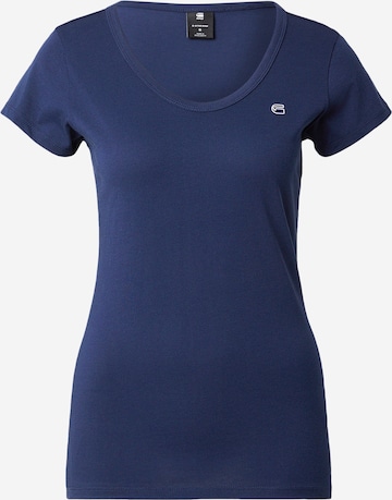 mėlyna G-STAR Marškinėliai: priekis