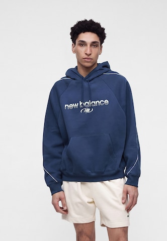 new balance Tréning póló - kék: elől