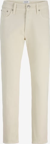JACK & JONES - Loosefit Vaquero 'JJIChris JJOriginal' en beige: frente