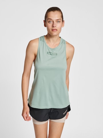 Hummel Sports top in Blue: front