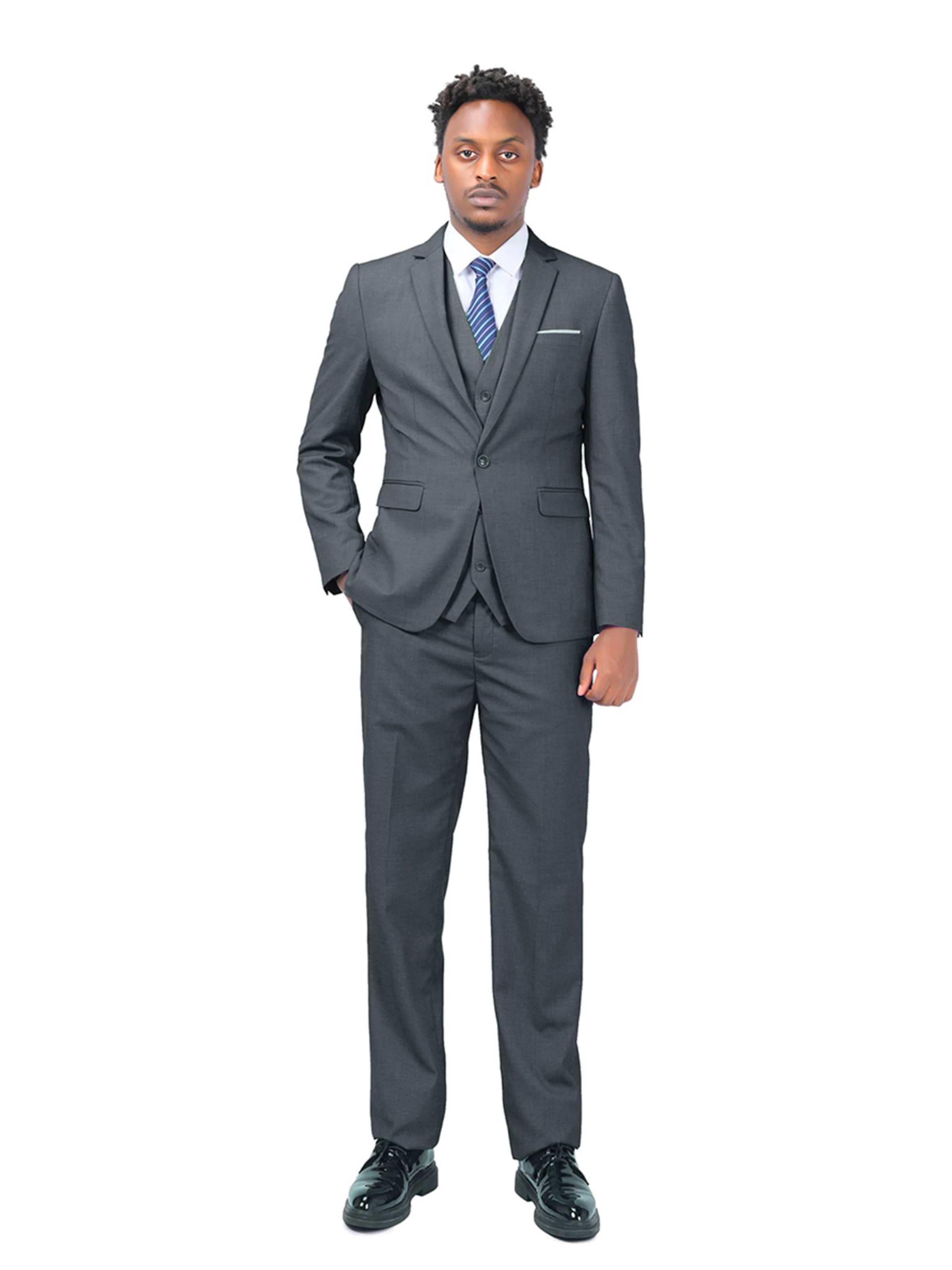 Youthup Suit in Dark grey, Item view