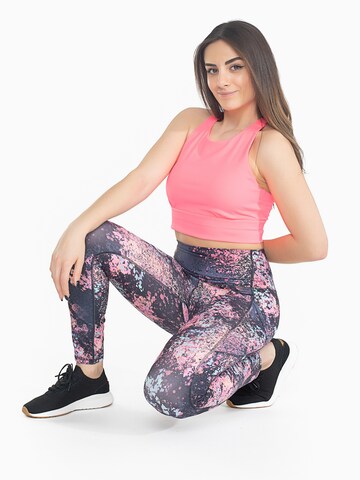 Skinny Pantaloni sport de la Spyder pe albastru