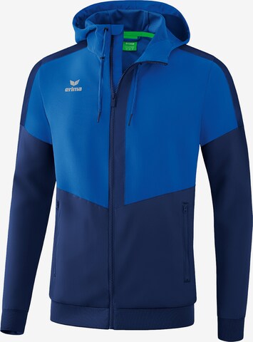 ERIMA Athletic Jacket in Blue: front