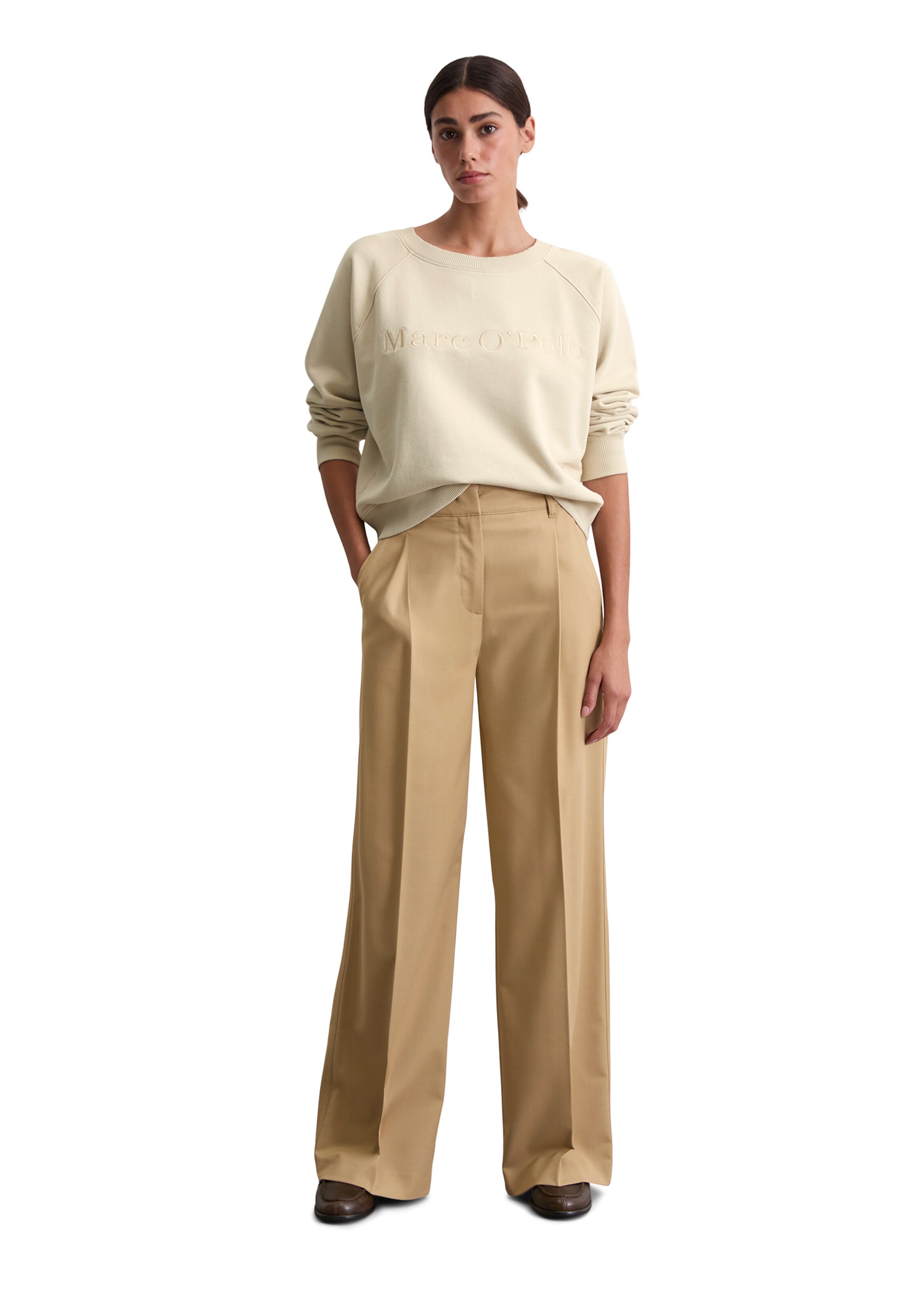 Marc O'Polo Sweatshirt in Beige