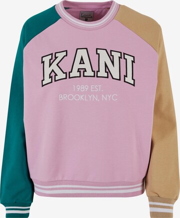 Karl Kani Sweatshirt in Roze: voorkant