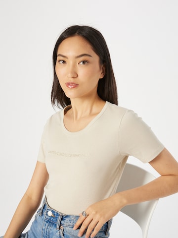 UNITED COLORS OF BENETTON T-Shirt in Beige