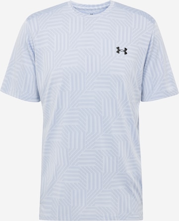 UNDER ARMOUR - Camisa funcionais 'Vent Geotessa' em roxo: frente