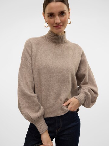 VERO MODA Trui 'VMZELDA' in Beige