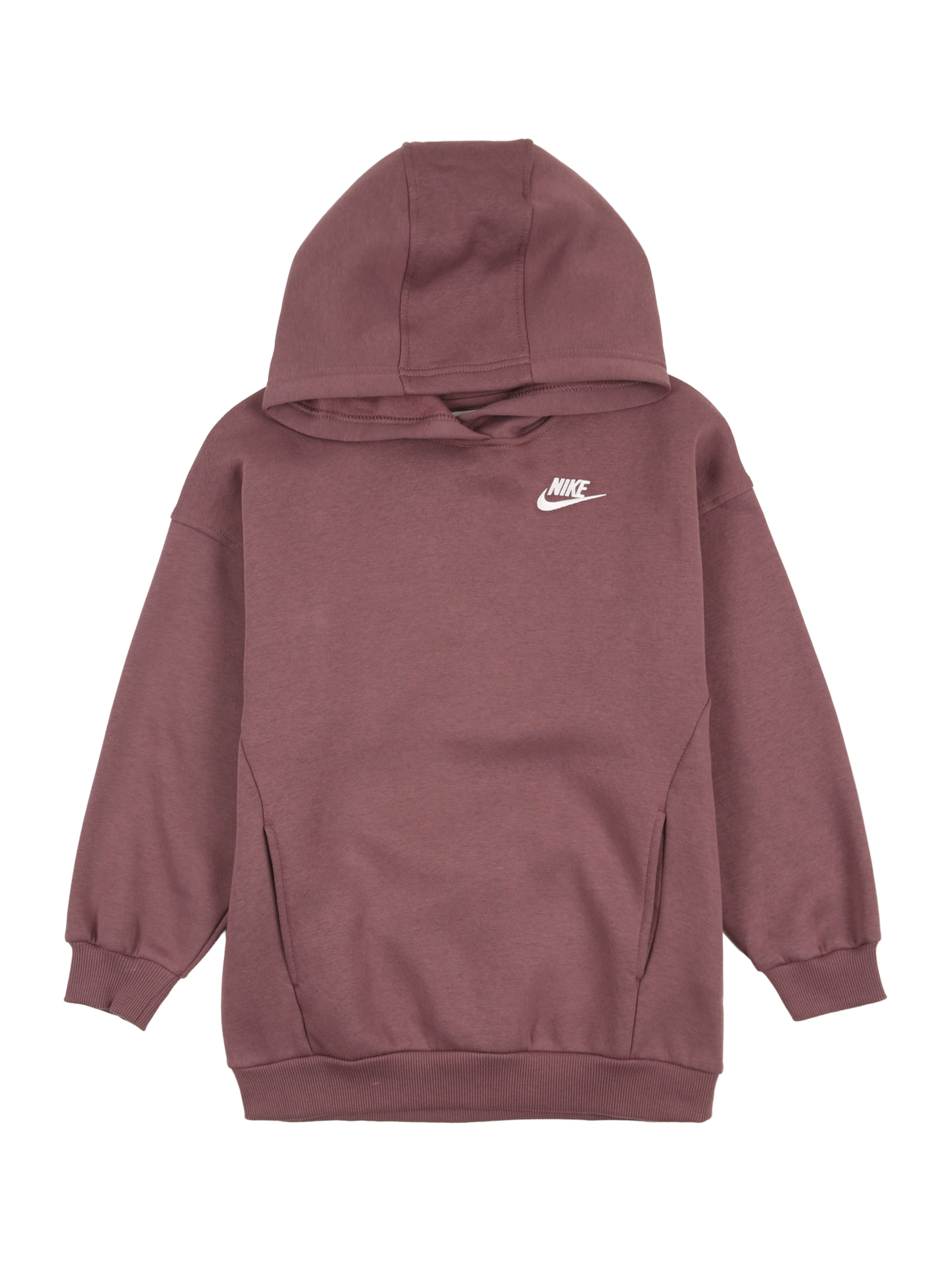 Nike Sportswear Sweatshirt 'CLUB FLC' i brun: framsida