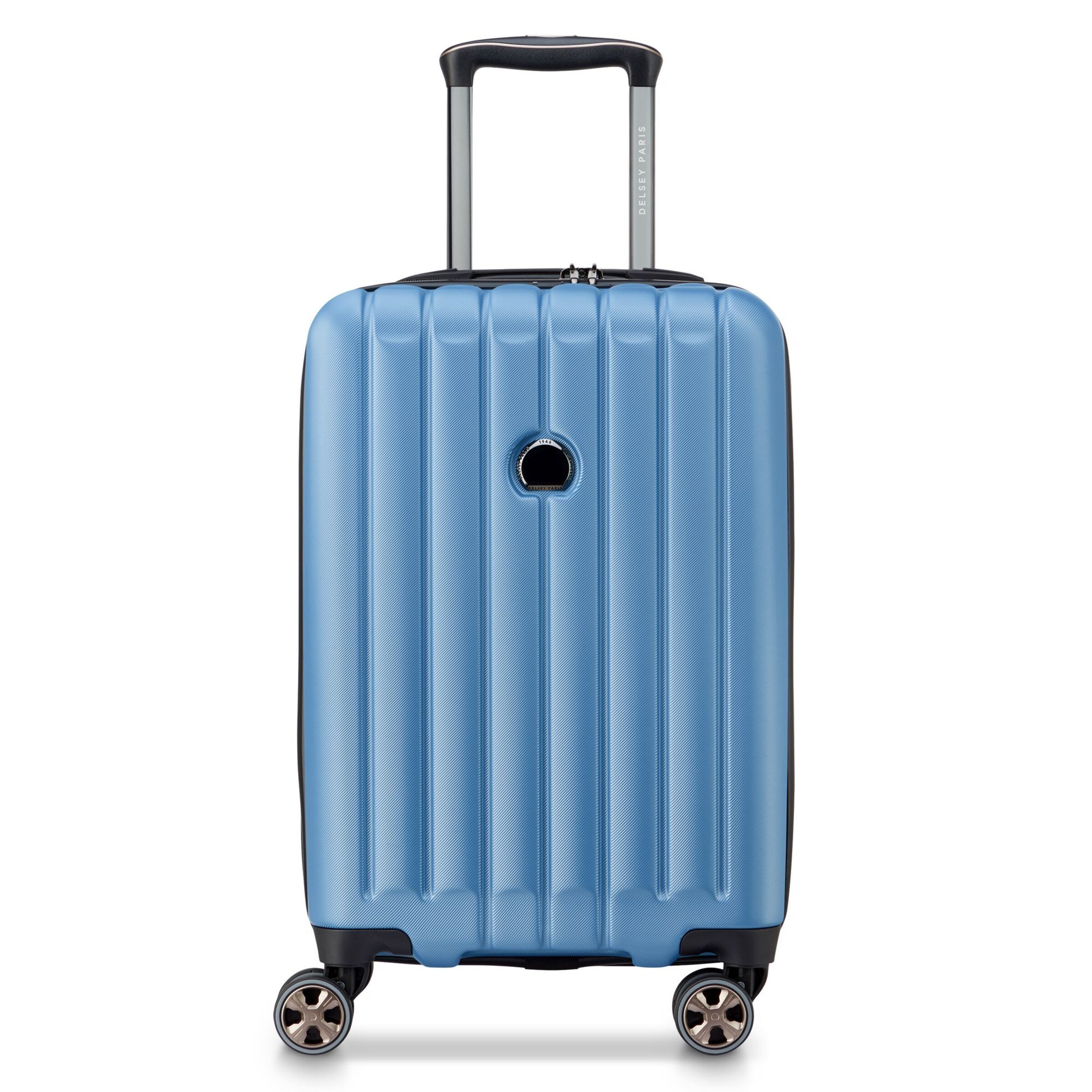 Delsey Paris Trolley 'Longitude' in Blauw: voorkant