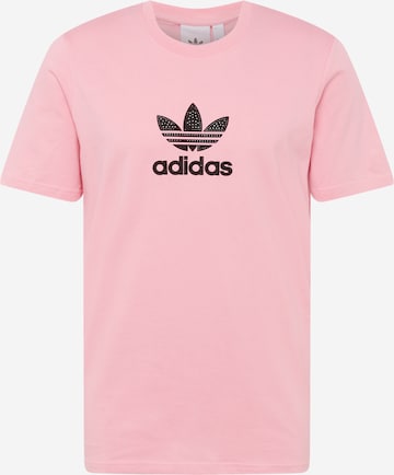 ADIDAS ORIGINALS Shirt 'Trefoil Series' in Pink: front