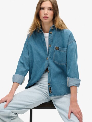 Superdry & Co Blouse in Blue