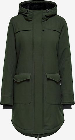 Parka mi-saison 'Maastricht' ONLY en vert : devant