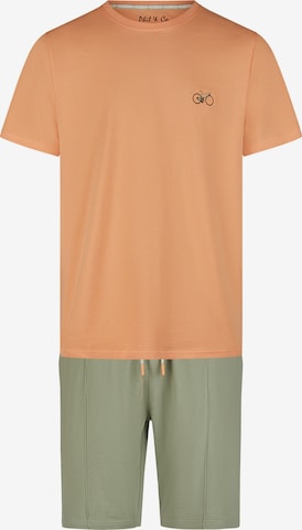 Phil & Co. Berlin Shorty ' Lounge & Night ' in Grün: Vorderseite