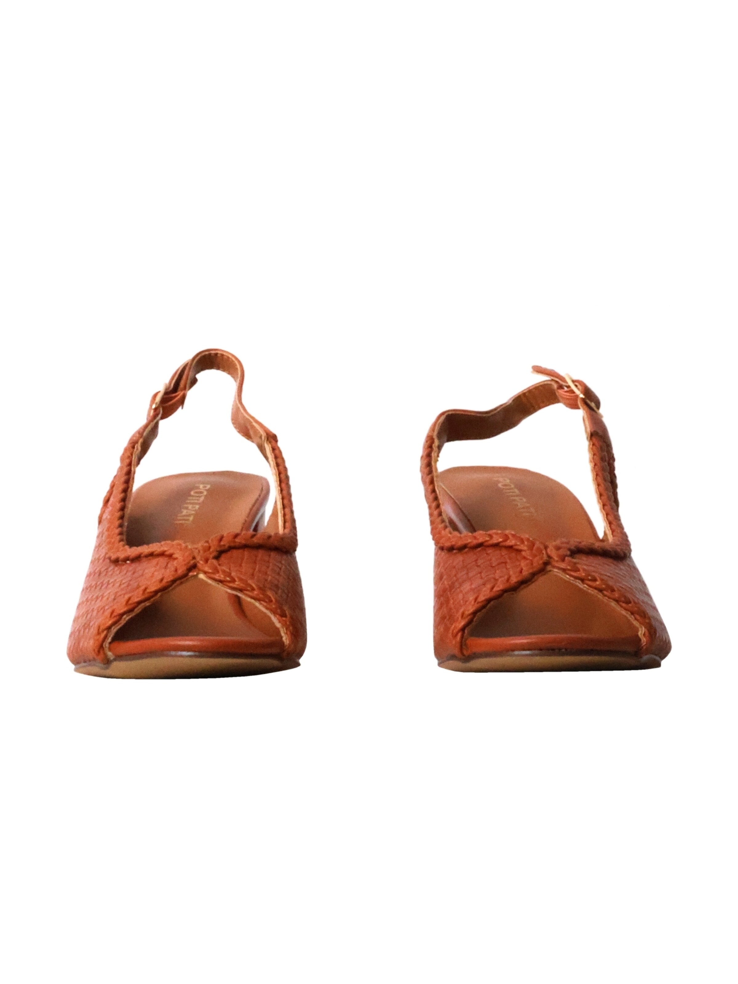 POTI PATI - Zapatos con plataforma 'Supermodische Pumps' en naranja