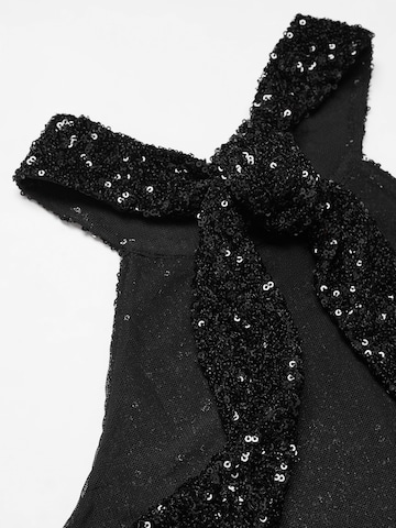 MANGO Koktejlové šaty 'Xlazo' – černá