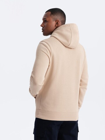 Ombre Sweatshirt 'OM-SSBN-0161' in Beige