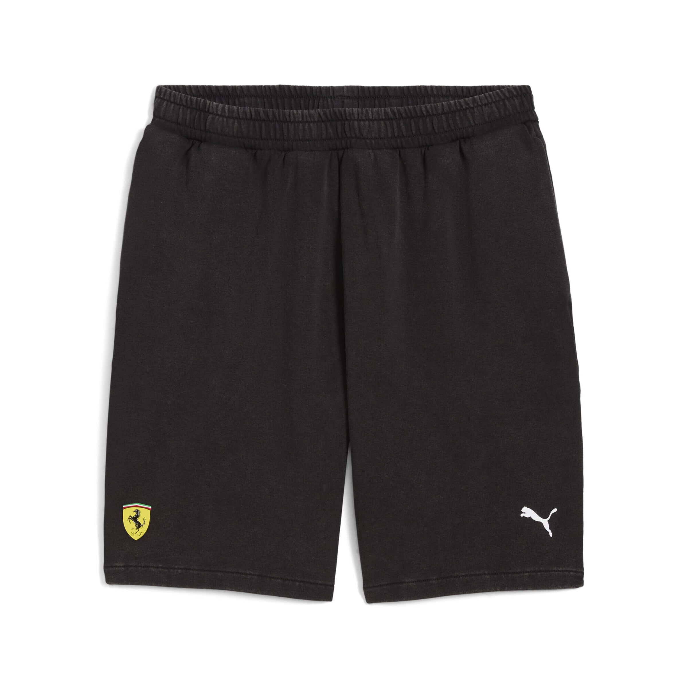 PUMA Regular Trousers 'Scuderia Ferrari' in Black: front