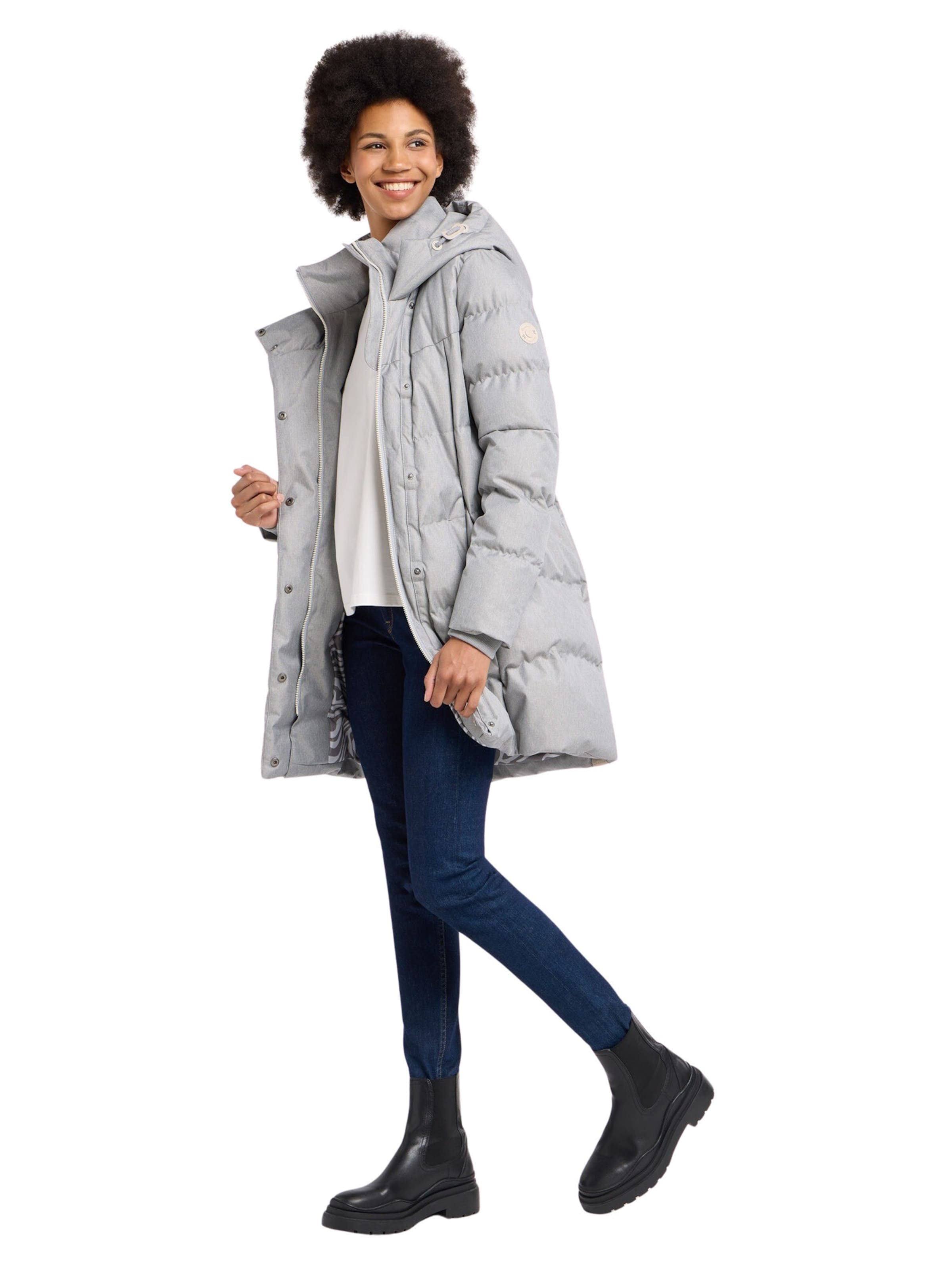 Manteau d’hiver 'Pavla' Ragwear en gris