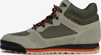 Tommy Jeans Čizme na vezanje u zelena / svijetlozelena, Pregled proizvoda