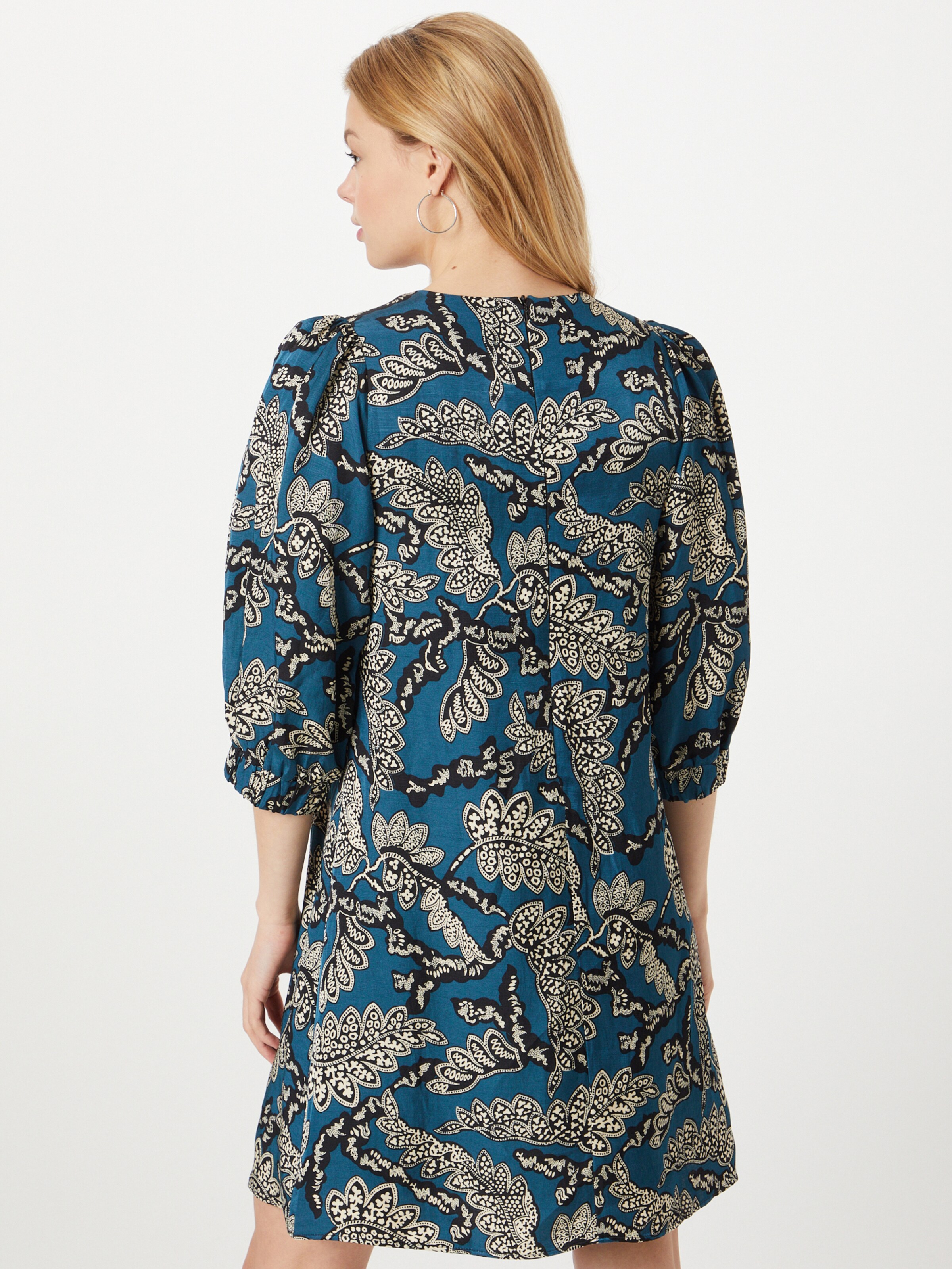 Frauen Große Größen Maison 123 Kleid 'NOELLA' in Blau - PI58126 Frauen Große Größen Maison 123 Kleid 'NOELLA' in Blau - PI58126