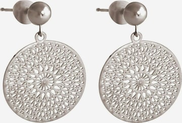 Gemshine Earrings 'Yoga Mandala' in Silver