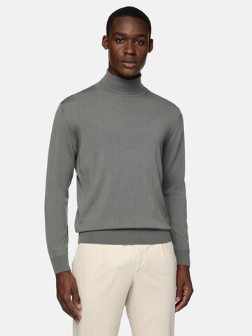 Boggi Milano - Pullover 'Polo' em verde: frente