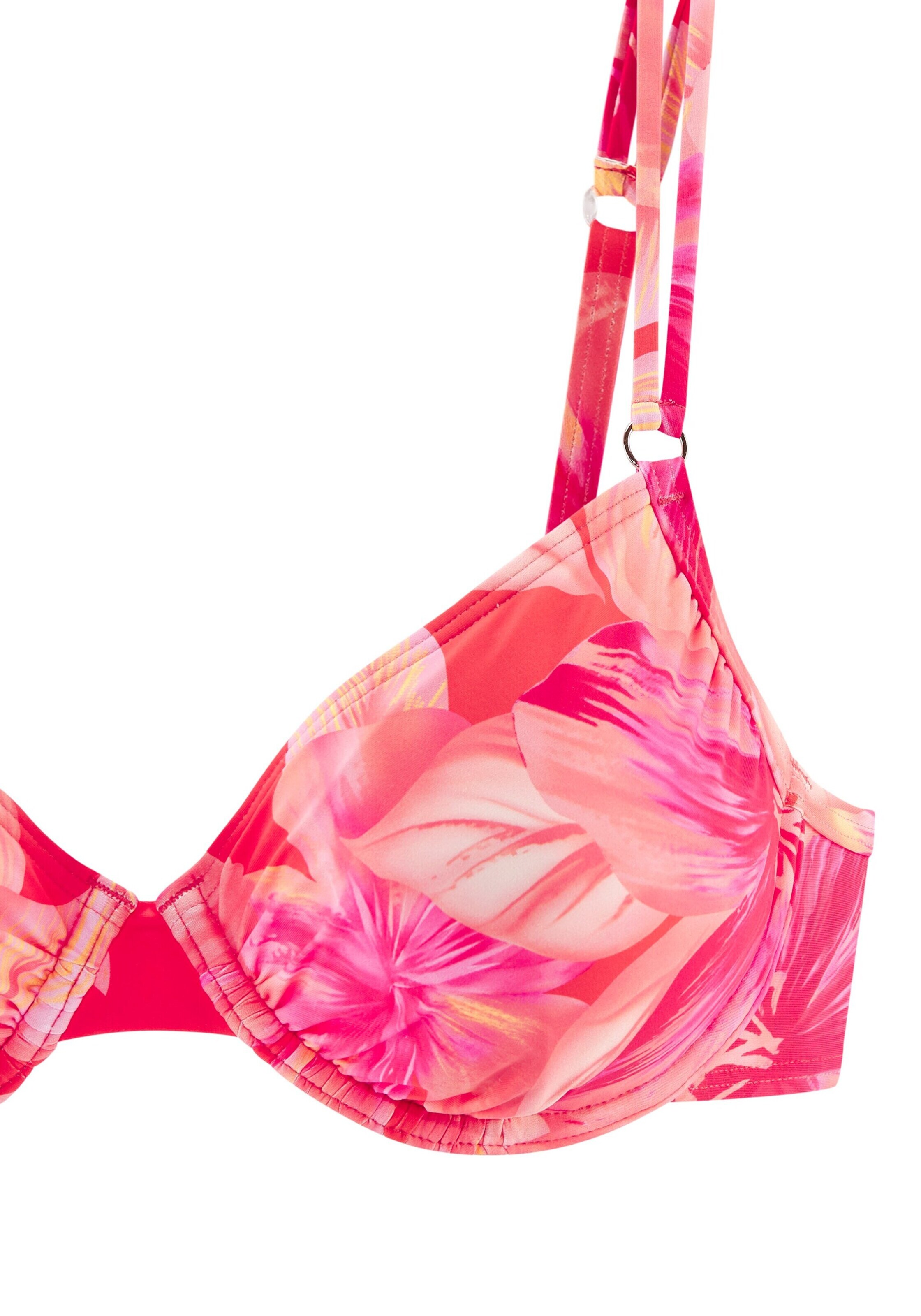 s.Oliver T-shirt Bikini top in Pink