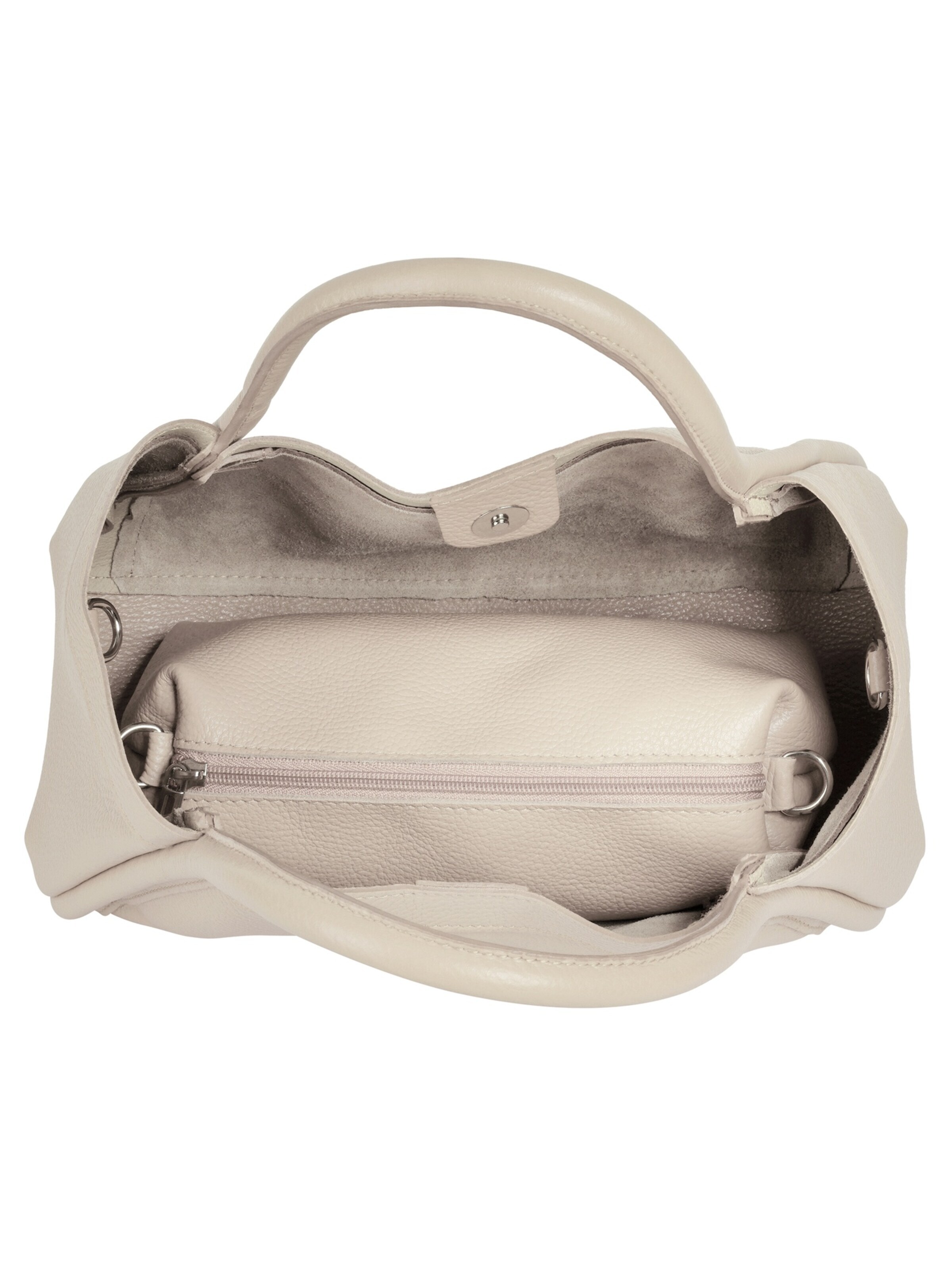 Cluty Handbag '2 IN 1' in Beige