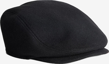 BershkaKapa - crna boja: prednji dio