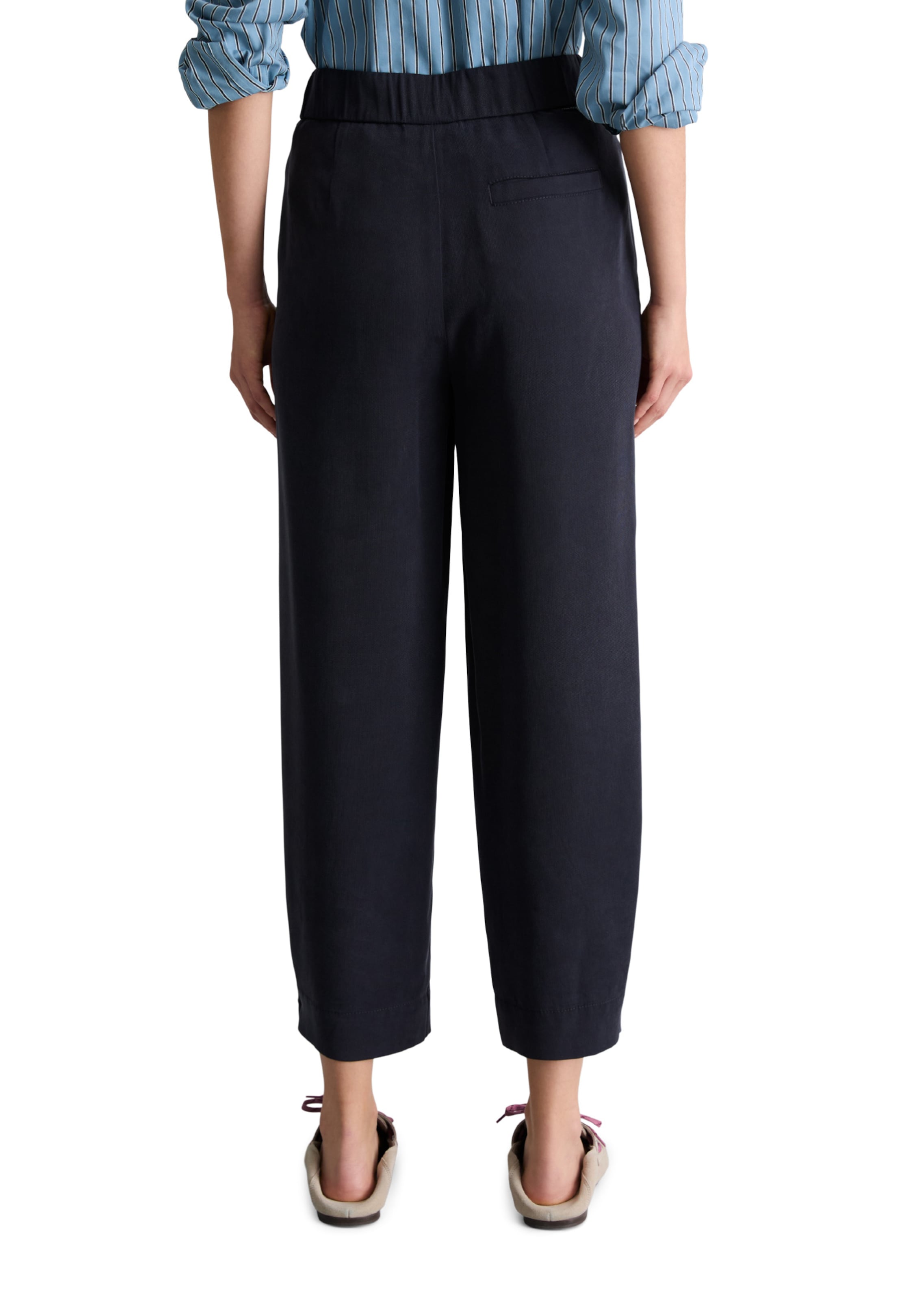 Marc O'Polo DENIM Barrel Trousers in Blue