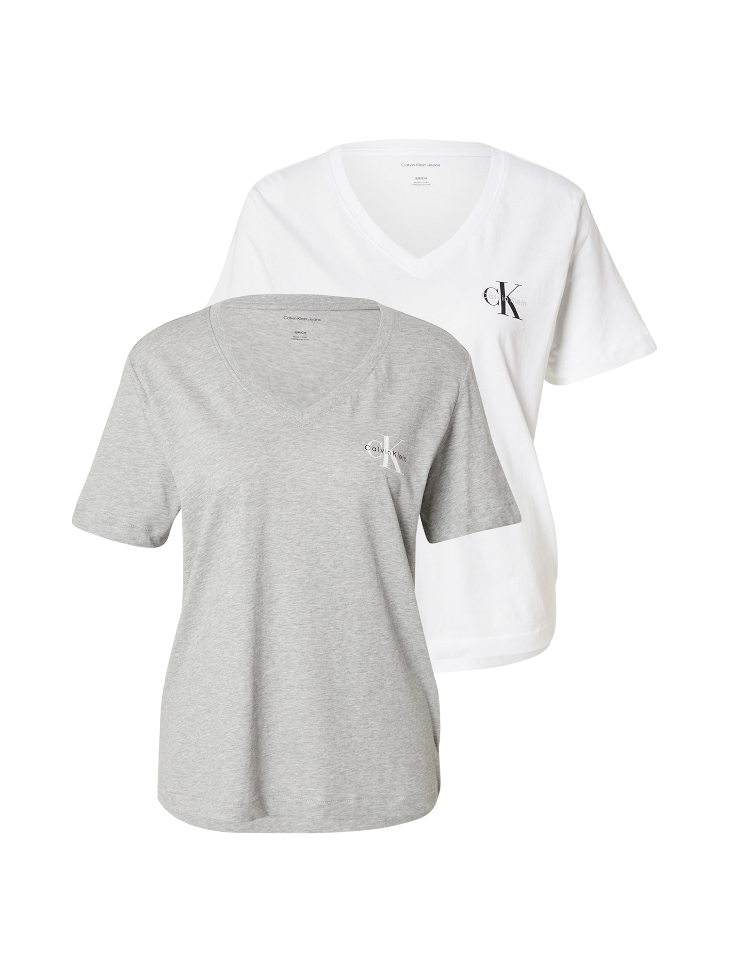 Calvin Klein Jeans Särk, värv hall: eest vaates