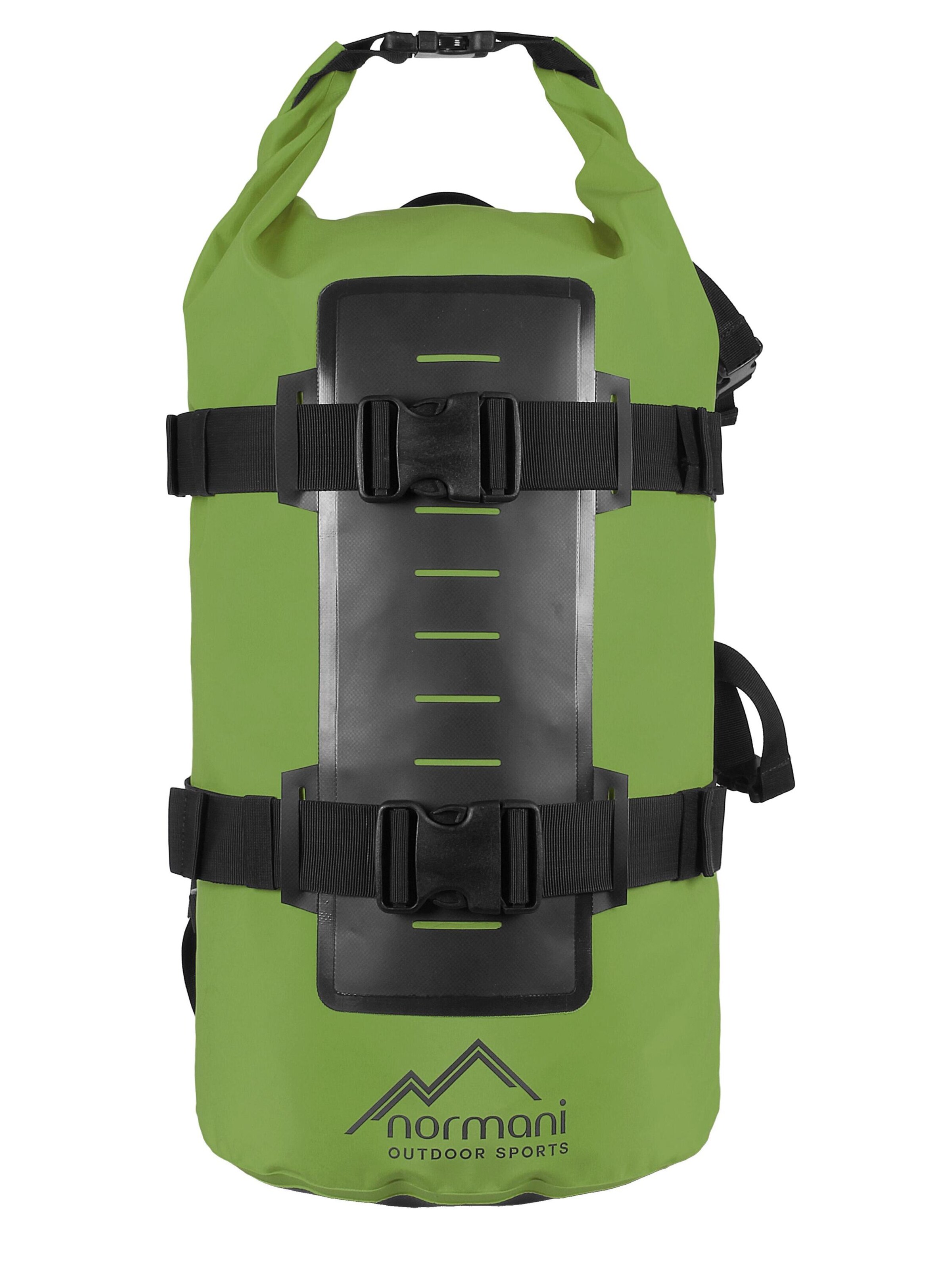 normani Backpack 'Water Block' in Green: front