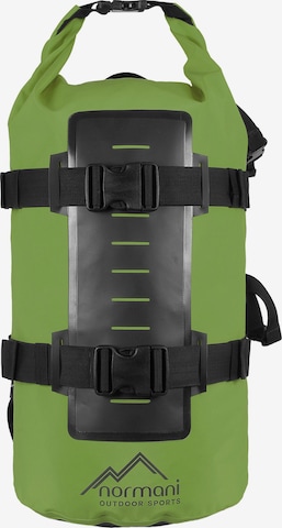 normani Backpack 'Water Block' in Green: front