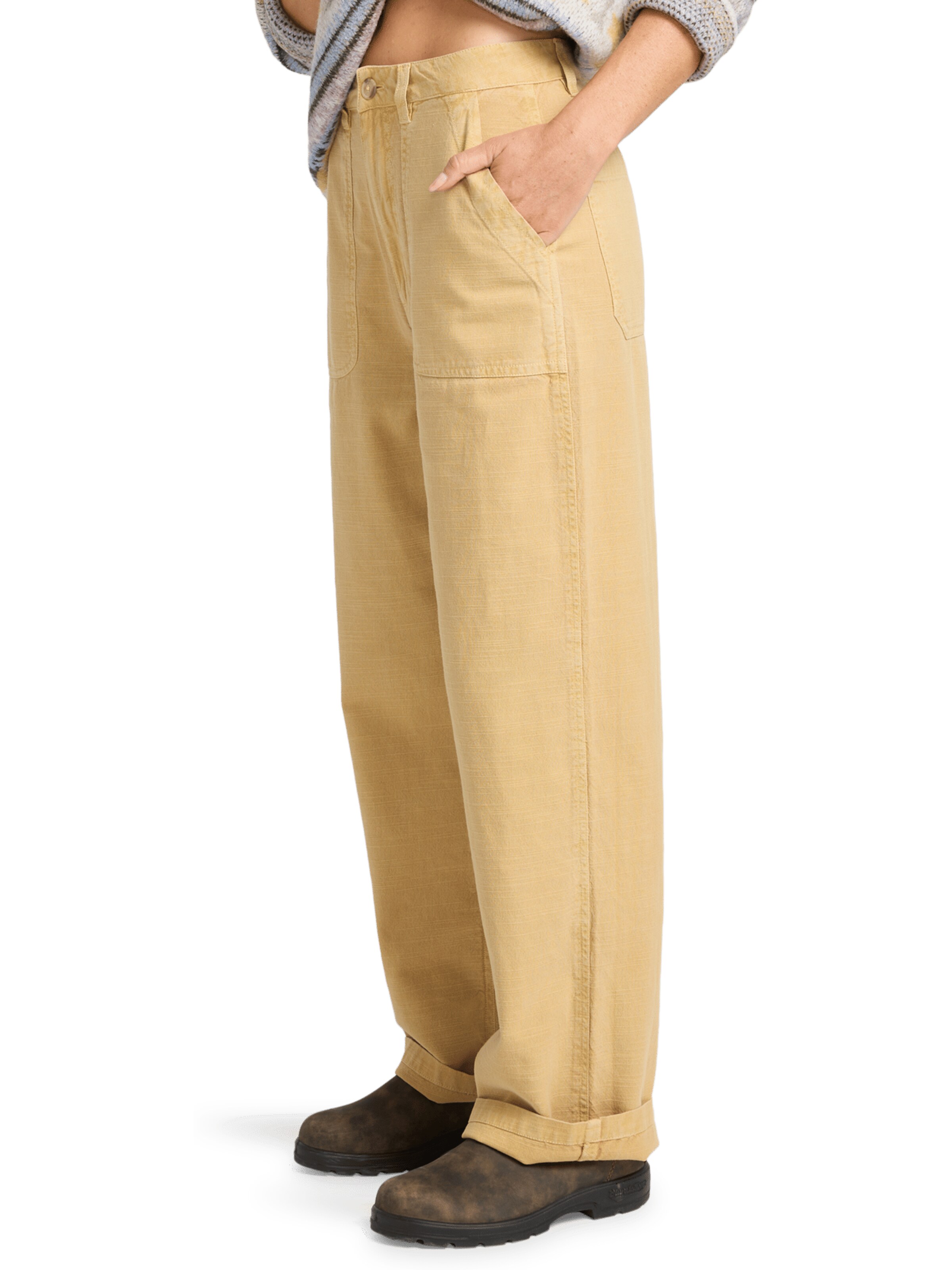 BILLABONG Regular Pants in Beige