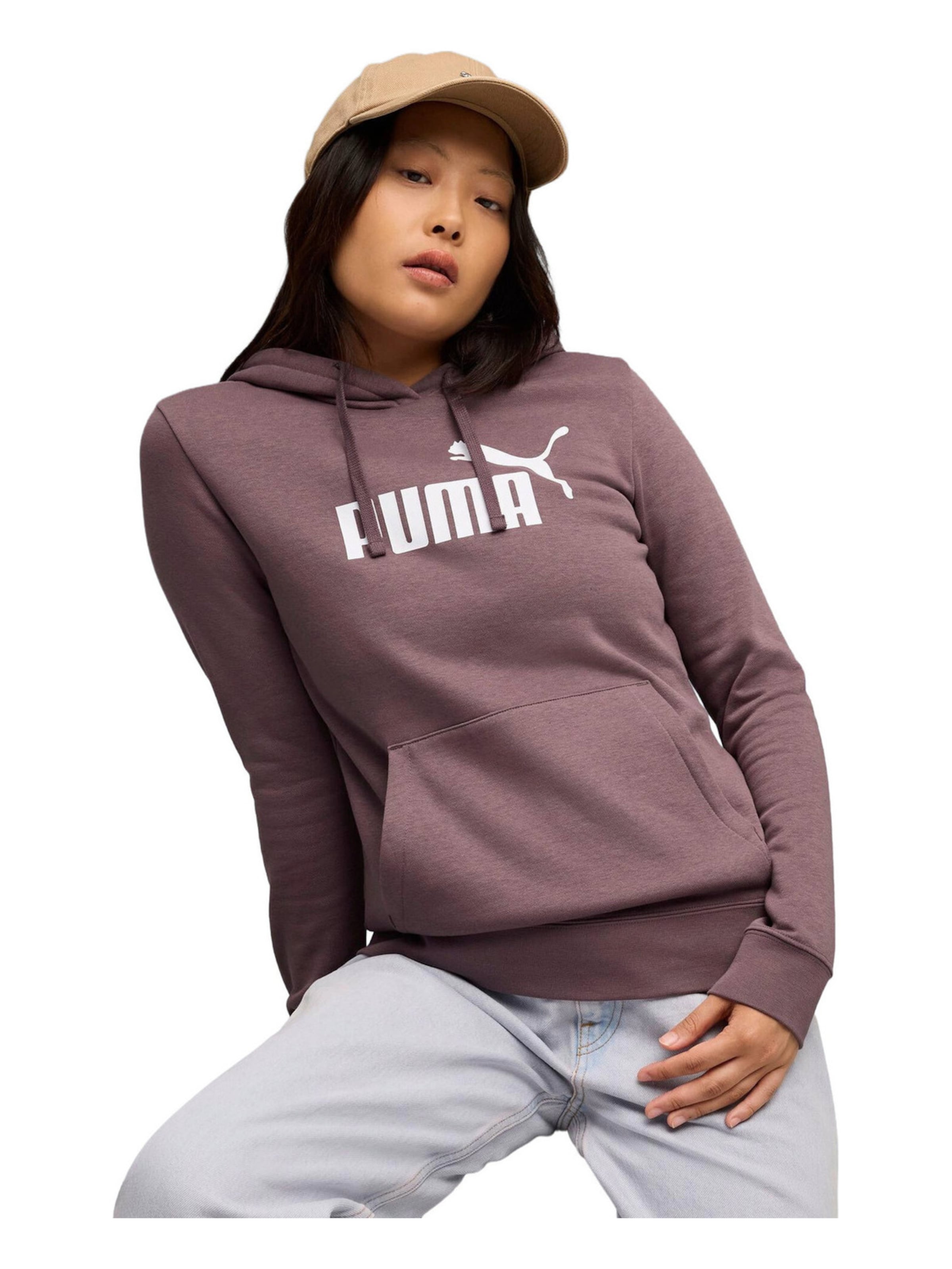 PUMA Sweatjacke 'Ess No. 1 Logo'‌‌‌‌‌ in Lila